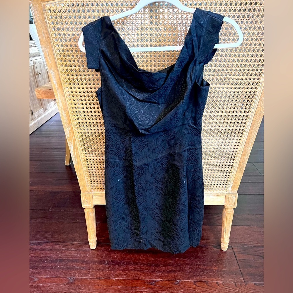 Black halo dress